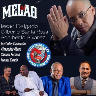 Issac Delgado, Gilberto Santa Rosa, Adalberto Alvarez y invitados
