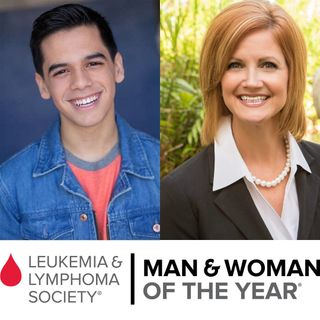 DeAnn Hazey and Braulio Hernadez of the Leukemia & Lymphoma Society South Florida Chapter