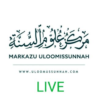 LIVE: ULOOMUSSUNNAH