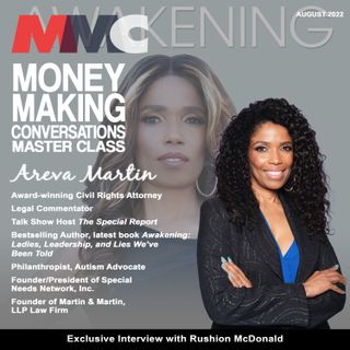 Societal norms, gender roles and woman's equality tackled by Award-Winning Civil Rights Attorney, Best-Selling Author, Areva Martin Esq.