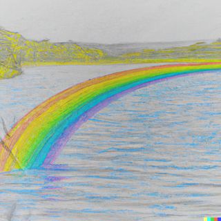The treasure of the rainbow lake