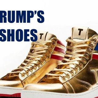 Trump's Golden Sneakers - Hot Ticket or Political Flop?
