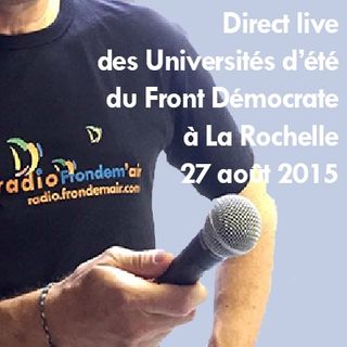 UE 2015 du Front Démocrate - la Rochelle