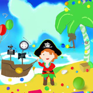 El pirata Tim y la navidad en la isla