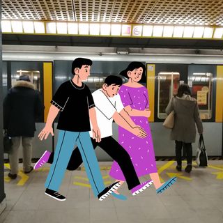 #Milano Il galateo della metro