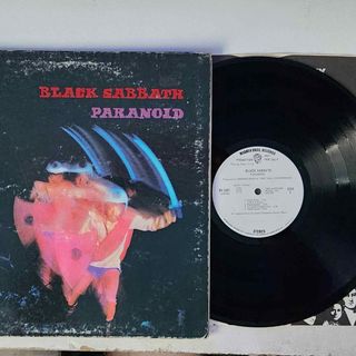 Sides 1 & 2 of Black Sabbath's Paranoid (1970) (WLP) check ebay for purchase soon