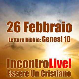 26 Febbraio 2023 :: Genesi 10