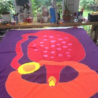 arte textil, feminidad y sensualidad