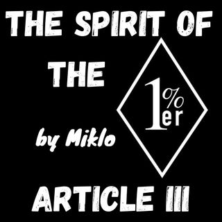 Spirit of the 1%er Article III