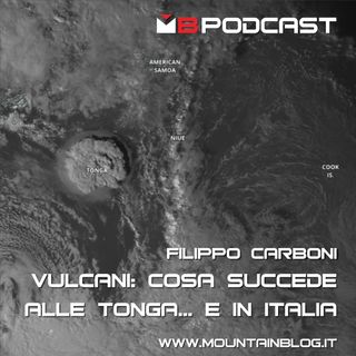 Vulcani: cosa succede alle Tonga… e in Italia