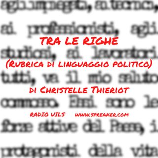 TRA LE RIGHE di Christelle Thieriot PUntata del 4/05/21