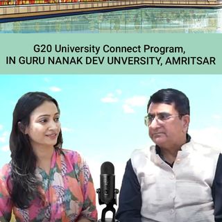 Professor Gulshan Sachdeva On G20 University Connect & Indian Geopolical Relations in 2023 On IndiaPodcasts, Hosted by RIS Think Tank