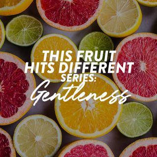 This Fruit Hits Different (Fruit Of The Spirit Series) - Gentleness - Core Teens: Aaron Quek, Arielle Wang & Jonathan Chiew