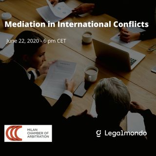 Webinar - Mediation in International Conflicts