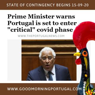 Portugal news, weather & today: PM's Covid update & bread (cont.)