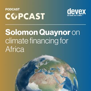 Solomon Quaynor on climate financing for Africa