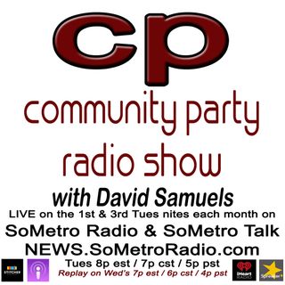 CPR hosted by David Samuels Show 81 October 2 2018 Sp Guests Teodoro Anderson-Diaz & Janet Frazao-Conaci