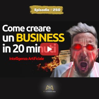 20 min per creare un Infobusiness da 10K/mese | ep.250