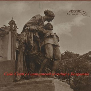 Carlo Conti e i monumenti ai caduti a Borgosesia