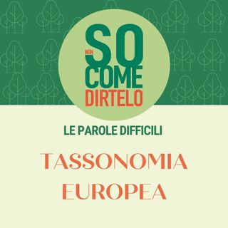 24. Tassonomia Europea
