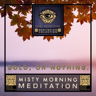 Misty Morning Meditation | Zen Ambience | Calming White Noise