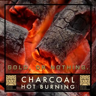 Charcoal Hot Burning | White Noise | ASMR & Relaxation
