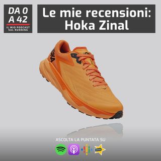 Le mie recensioni: Hoka Zinal