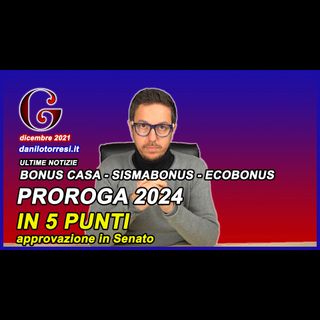 BONUS RISTRUTTURAZIONE CASA 50 ultime notizie - proroga 2024 con le modifiche in 5 punti