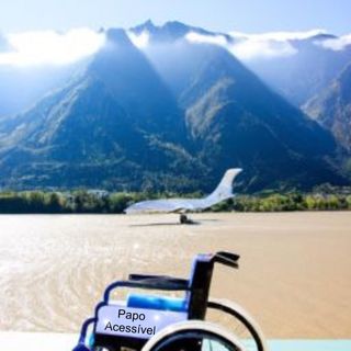 #007 Como é a experiência da PESSOA COM DEFICIÊNCIA ao viajar de AVIÃO? #GolLinhasAéreas