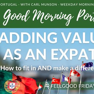 'Adding Value as an Expat' on Feelgood Friday with Jenny B!