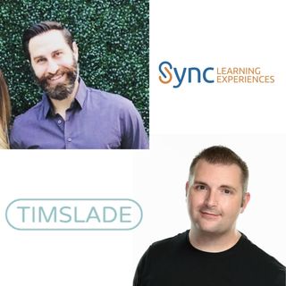 THE LURNIST Author Tim Slade and Steven Cohen with SyncLX