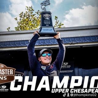 JT Thompkins Punches his Ticket to the 2023 Bassmaster Classic with Open Win on Chesapeake Bay