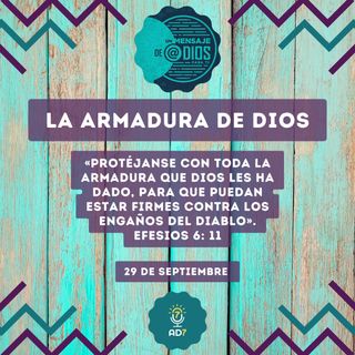 29 de septiembre - Un Mensaje De @Dios Para Ti - Devocional de Jóvenes - La armadura de Dios