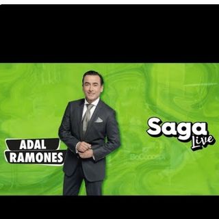 #SagaLive Adal Ramones con Adela Micha