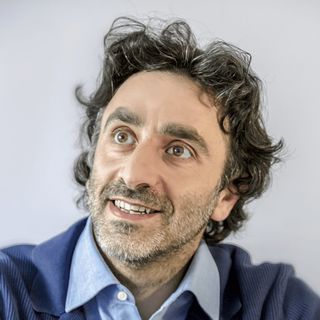 Gianluca Caporaso e "Il signor Conchiglia"