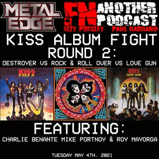 DESTROYER VS ROCK & ROLL OVER VS LOVE GUN W/CHARLIE BENANTE MIKE PORTNOY ROY MAYROGA & EDDIE  TRUNK