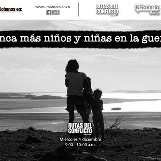 Nunca más niños y niñas en la guerra