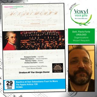 Mozart Requiem ROMA 29-04-2022 - clicca PLAY e ascolta l'invito del Dott. FLAVIO FORTE
