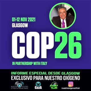 NUESTRO OXÍGENO Informe desde la Cop 26 - Quim. Luis Manuel Guerra