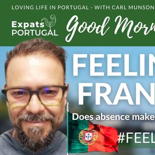 Feeling Frank on Feelgood Friday Good Morning Portugal!