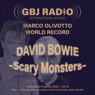 WORLD RECORD: David Bowie • Scary Monsters