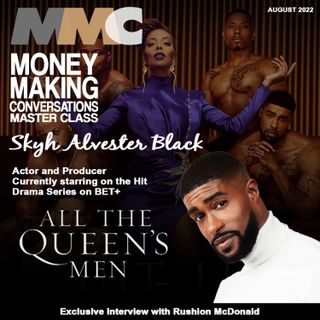 "All The Queen's Men" star Skyh Alvester Black talks season 2, homelessness, and working with Tyler Perry!
