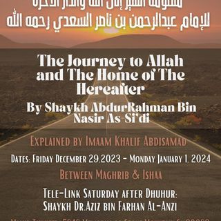Journey to Allah and the Hereafter