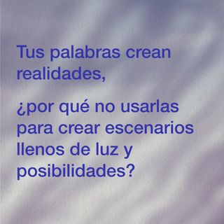 26. El poder de las palabras