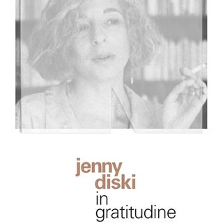 Fabio Cremonesi "In Gratitudine" Jenny Diski