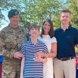 Dad to Dad 176 - U.S. Army Colonel Mark Huhtanen Of Columbia, SC Is A 25 Year Combat Veteran With A 15 Year Old Non-Verbal Son With Autism
