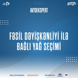 Fəsil dəyişkənliyi ilə bağlı yağ seçimi I "Avtoekspert" #22