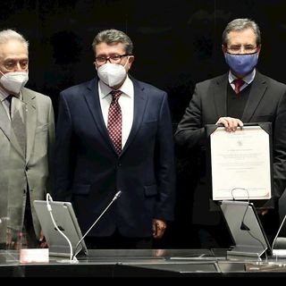 Esteban Moctezuma rindió protesta como nuevo embajador de México en los Estados Unidos