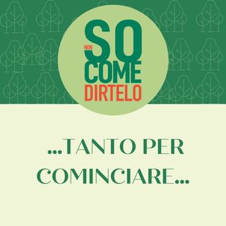 1. Tanto per cominciare