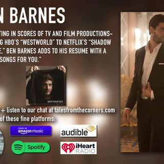 Actor/Singer/Songwriter Ben Barnes